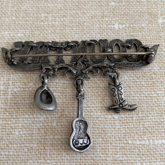 Pewter Country Pin - Picture 2 of 2